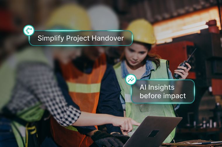 AI insights catching delays early and simplifying project handover